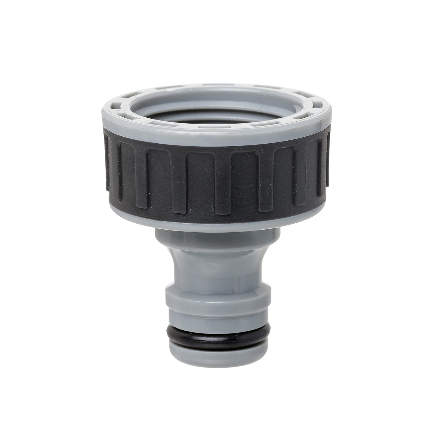 TATAY Garden Hose Female Tap Connector 3/4" Universal Grey-Black