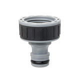 TATAY Garden Hose Female Tap Connector 3/4" Universal Grey-Black