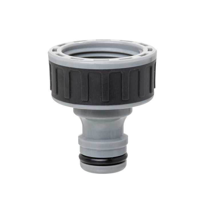 TATAY Garden Hose Female Tap Connector 3/4" Universal Grey-Black