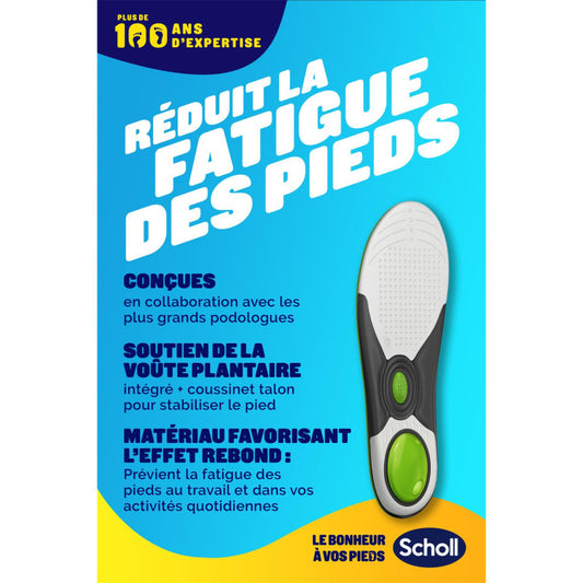 Scholl LiquiFlex Everyday Insoles for Women, 5-in-1 Insoles with Memory Foam - UK Size S (3.5-7.5), 1 Pair