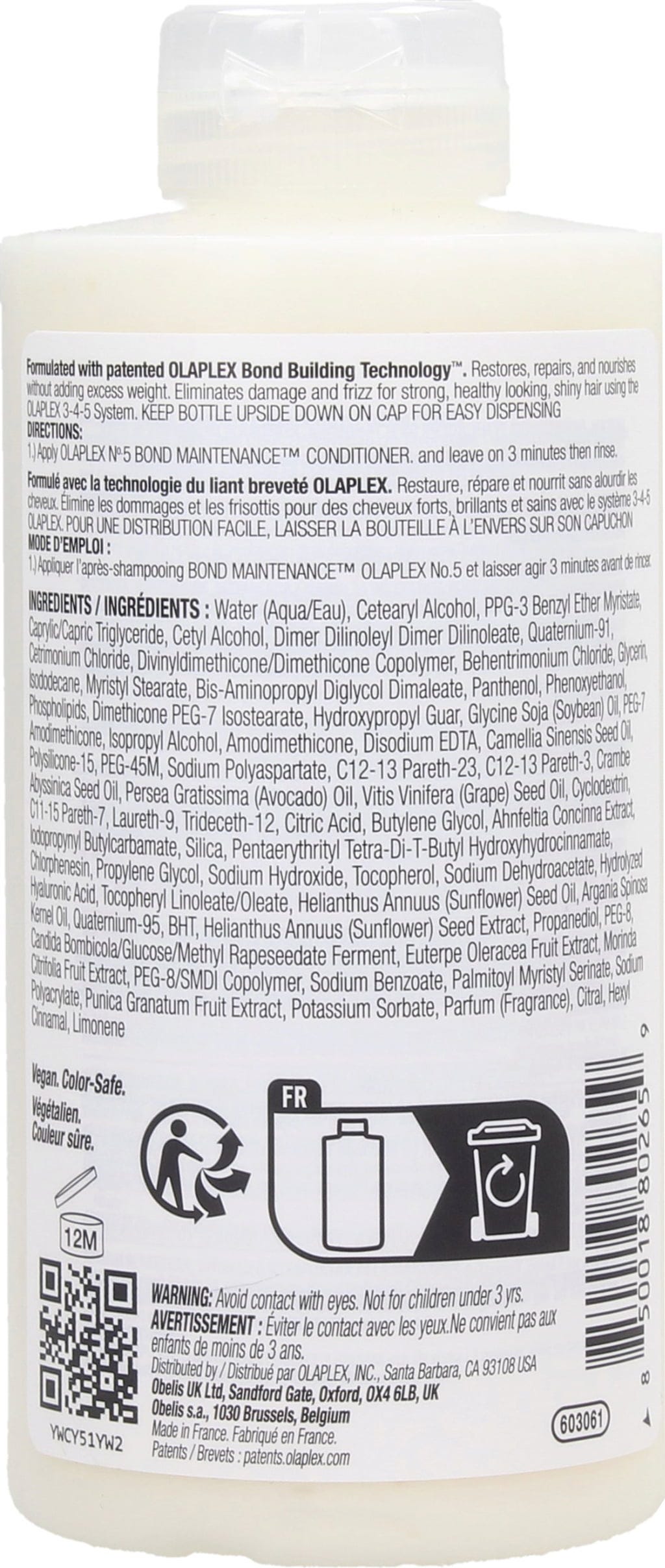 Olaplex No.5 Bond Maintenance Conditioner 250ml Repairs & Strengthens