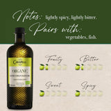 Carapelli Organic Extra Virgin Olive Oil 500ml - (Pack of 6) - BB 08/2026