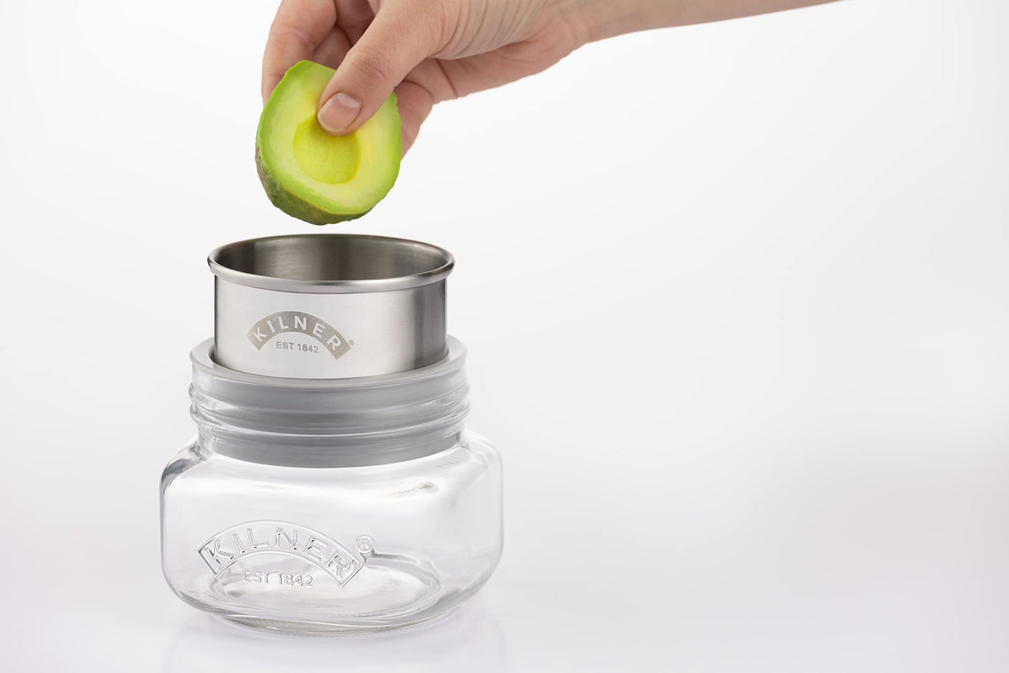 Kilner Mash & Store 500ml Glass Jar Set with Stainless Steel Tool