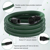 Feikeer Dust Extractor Hose 5m, Suitable for Festool Vacuum Suction Dust Extractors