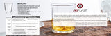 Akiplast LISO Champagne Glasses 130ml Flute Glass - Box of 6