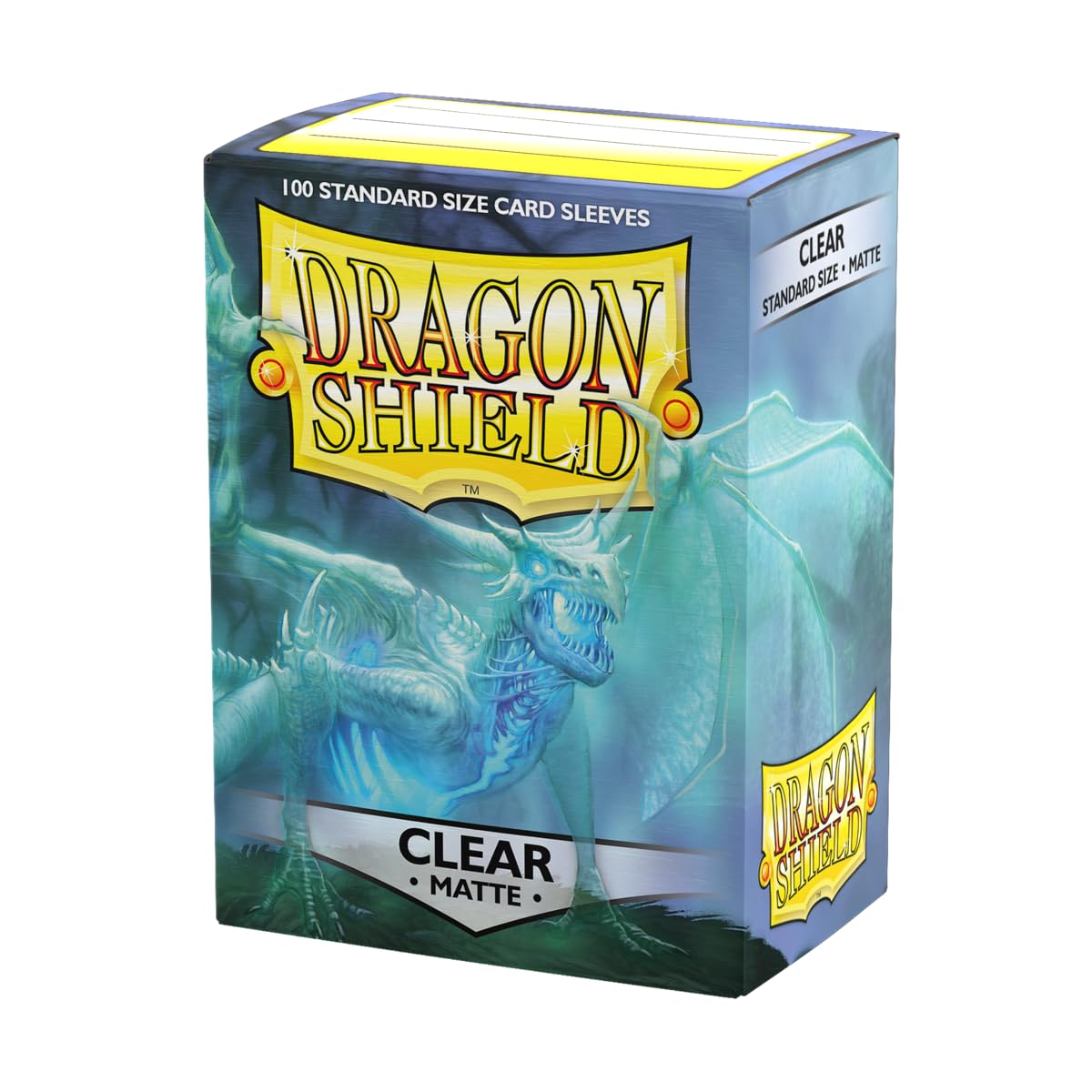 Dragon Shield 11001 Matte Standard Size Card Sleeves 100pk Clear