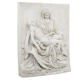 Design Toscano Pieta Sculptural Wall Frieze 26"H x 12"W Antique Stone