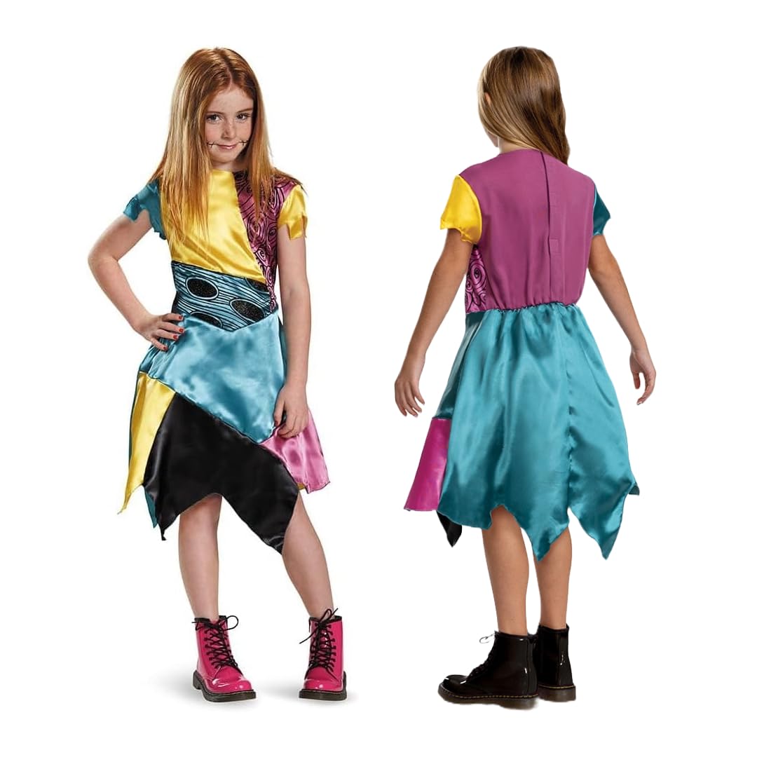 Disguise The Nightmare Before Christmas Sally Fancy Dress Costume Childrens 7-8 Years