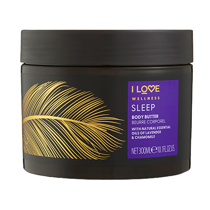 I LOVE Wellness Sleep Body Butter with Natural Essential Oils Of Lavender & Chamomile