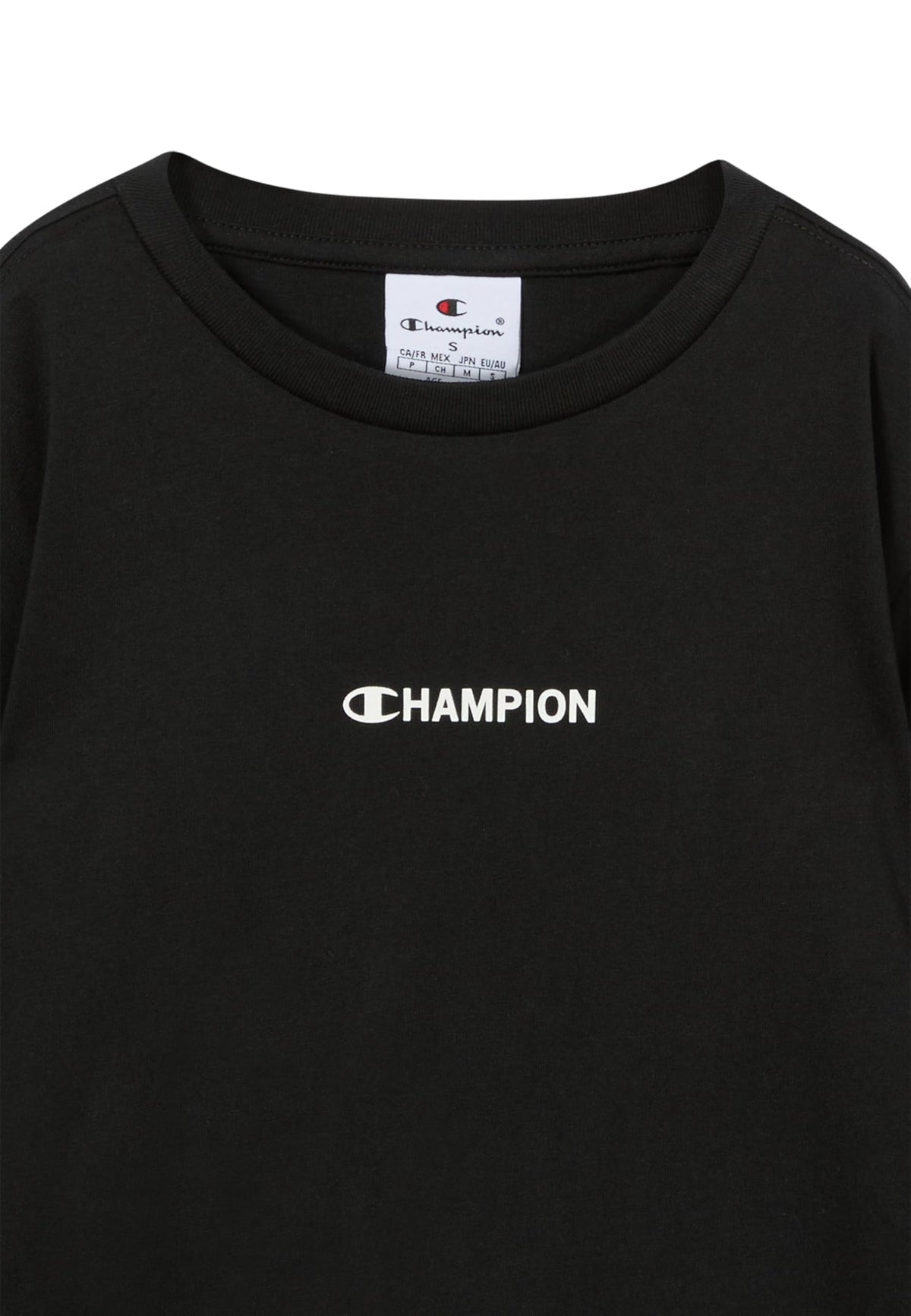 Champion Boys' Fleece Joggers Black Elastic Cuffs Side Pockets