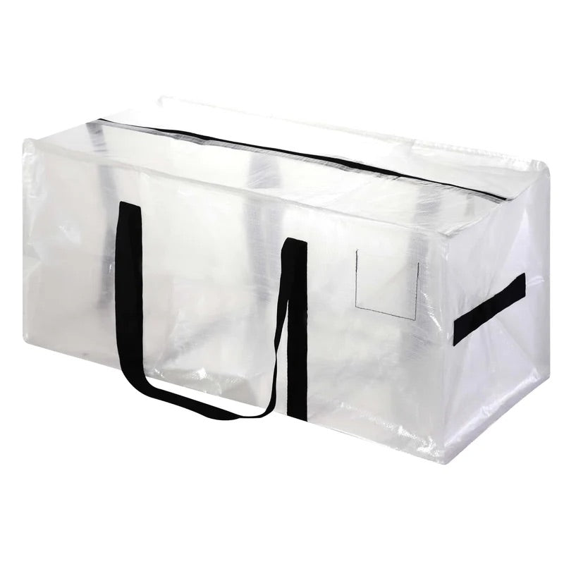 8 Pack 90L Heavy Duty Moving Bags/Storage Totes, Water-Resistant Packing Bags - 74 x 36cm 