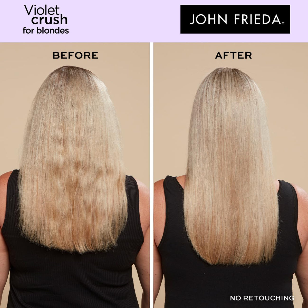 John Frieda Violet Crush Purple Conditioner for Blonde Hair 500ml