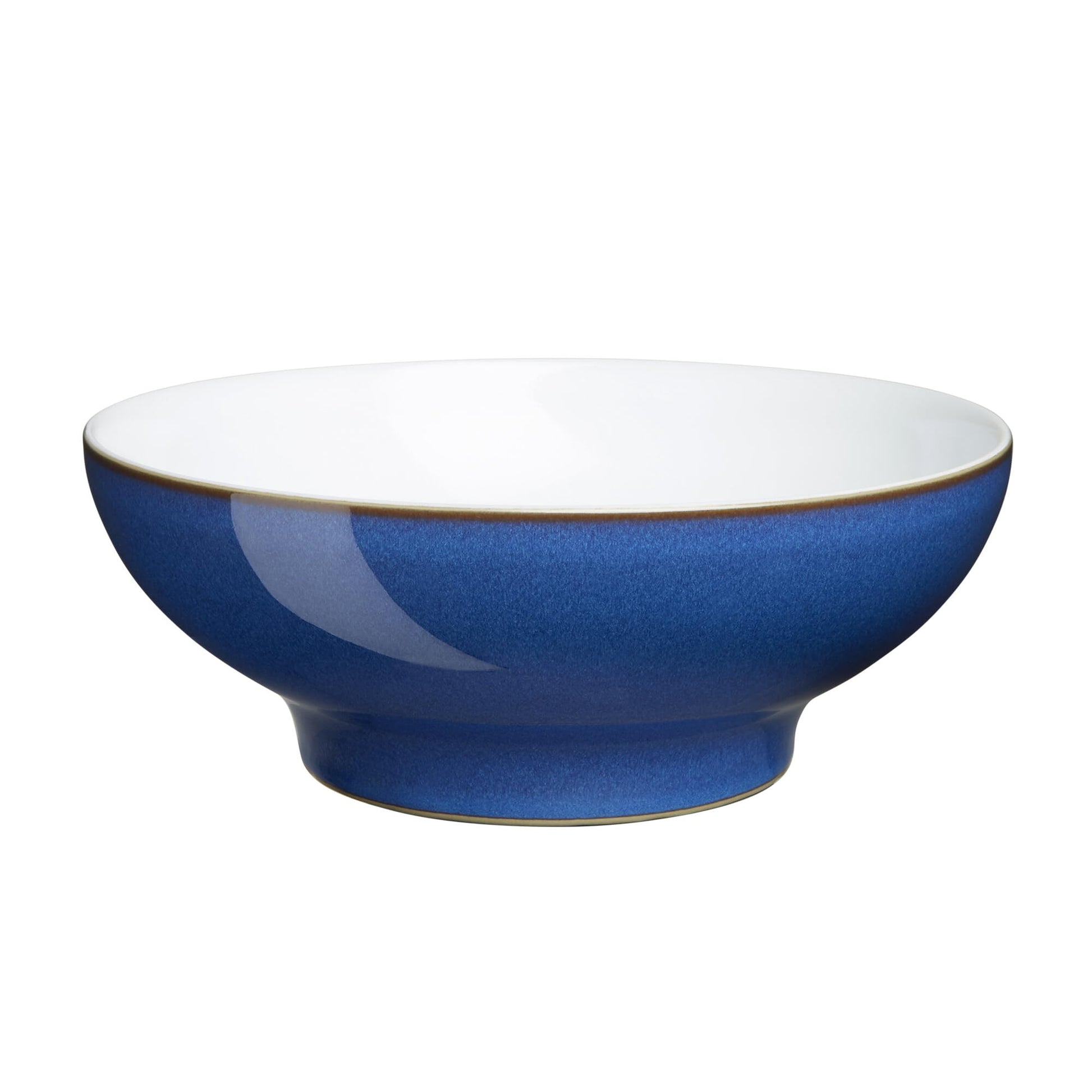 Denby Imperial Blue Serving Bowl 1.9L 23.5cm Ceramic Stoneware