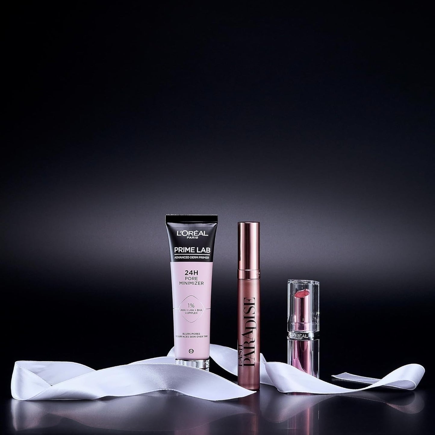 L'Oréal Paris Fresh Face Primer, Lipstick & Mascara Trio Gift Set