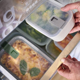 Mepal EasyClip Food Container 1500ml Airtight and Leakproof - Nordic Green Sage