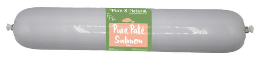 Pure & Natural Wet Dog Food Pate Chub Roll 800g Salmon