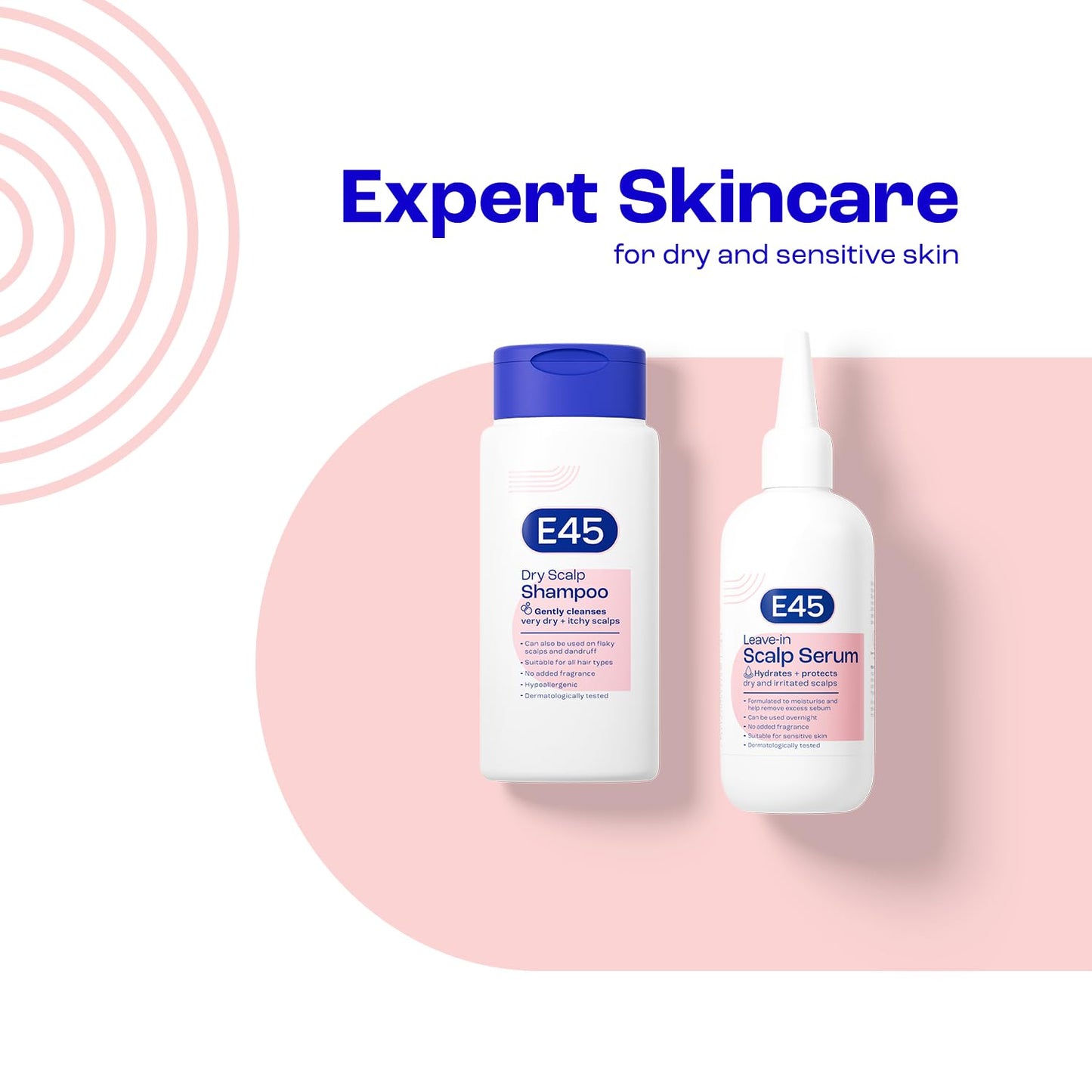 E45 Hydrating Scalp Serum 150ml | Dry Itchy Irritated Scalp