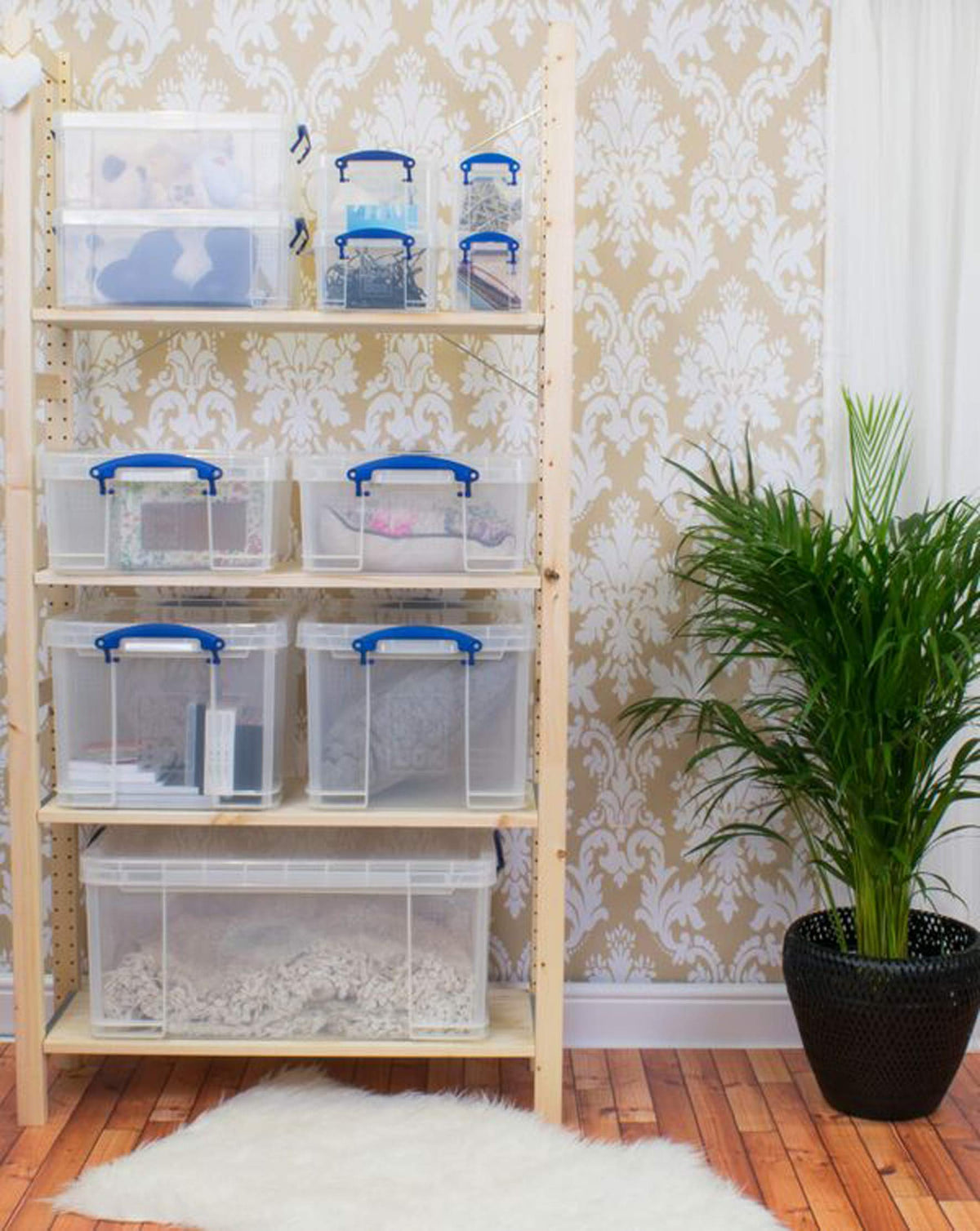 Really Useful Box 18 Litre Clear Plastic Storage Box with Lid