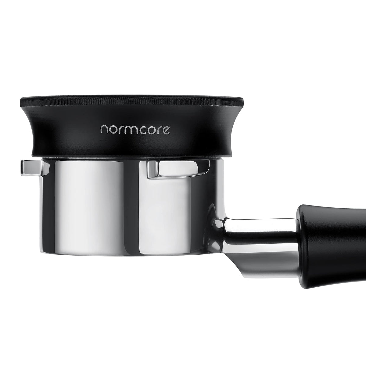 Normcore 51mm Magnetic Dosing Funnel Espresso Ring 18mm Black