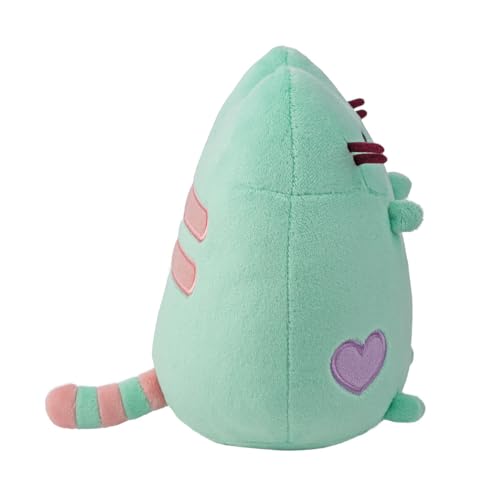 Aurora Mint Pastel Pusheen 7in Soft Toy - Green Plush