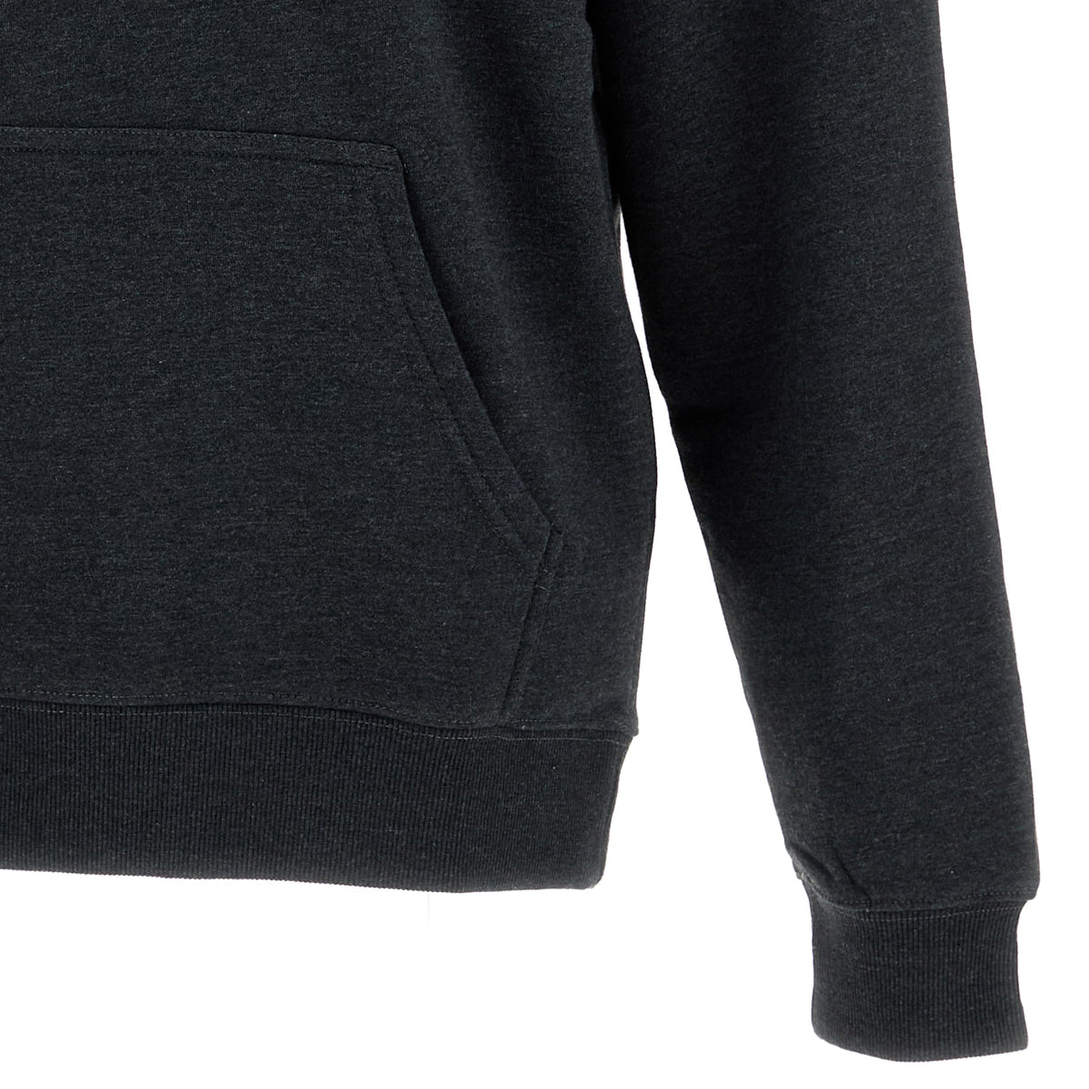 Russell Athletic Kids Pullover Hoody Sweatshirt Winter Charcoal Marl