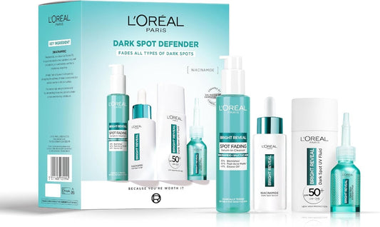 L'Oreal Paris Dark Spot Defender 4 Step Niacinamide Routine Set