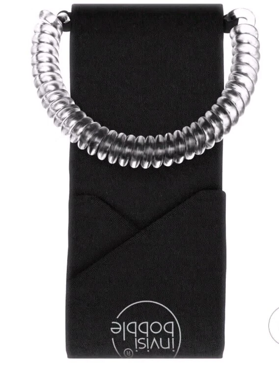 INVISIBOBBLE Wrapstar Elastic Hair Tie in Black x 5 Packs for Various Hairstyles