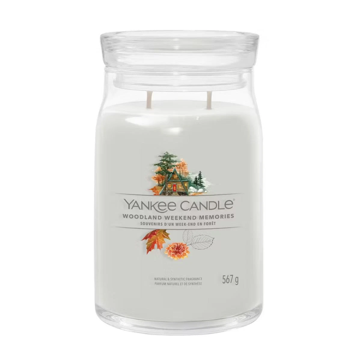 Yankee Candle Signature Large Scented Jar Candle - Woodland Weekend Memories