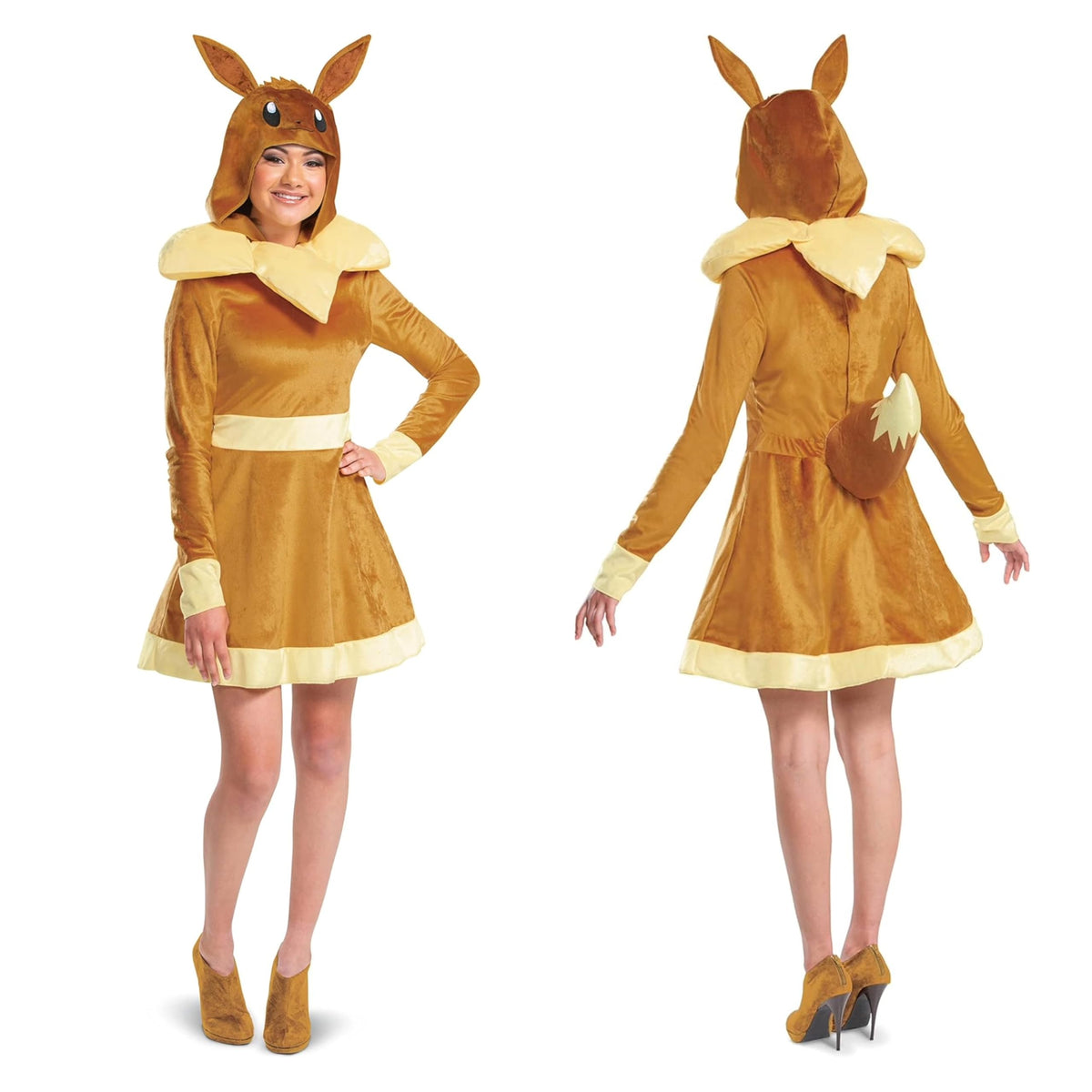 Disguise Pokémon Eevee Adult Fancy Dress Costume UK 16-18