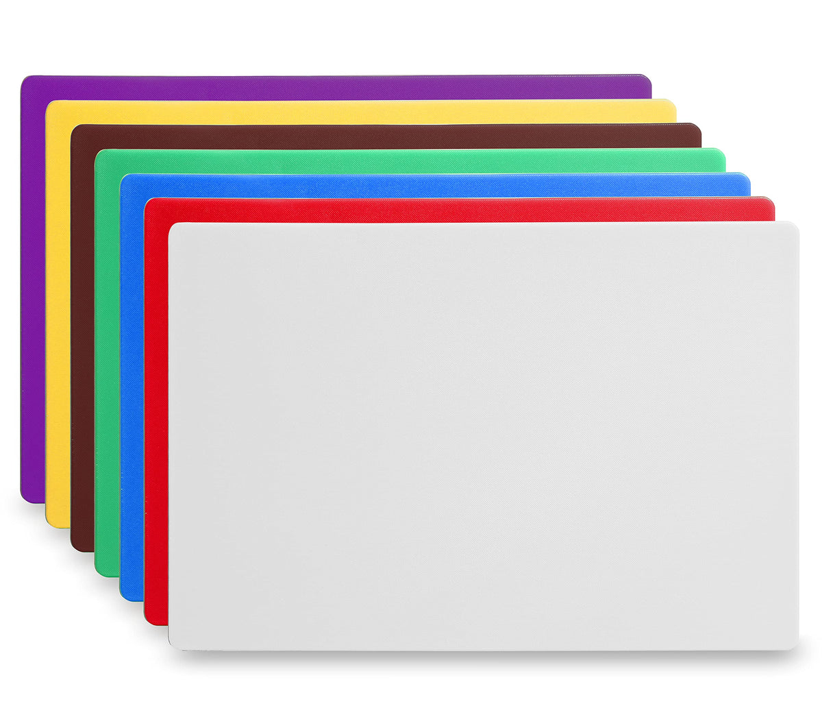 Professional Large Thick Catering Cutting Board HACCP 450x300x13mm Red, Colour Coded Board