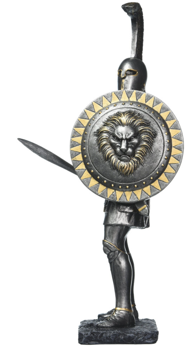 Design Toscano CL4309 Hand-Casted Greek Hoplite Warrior Statue