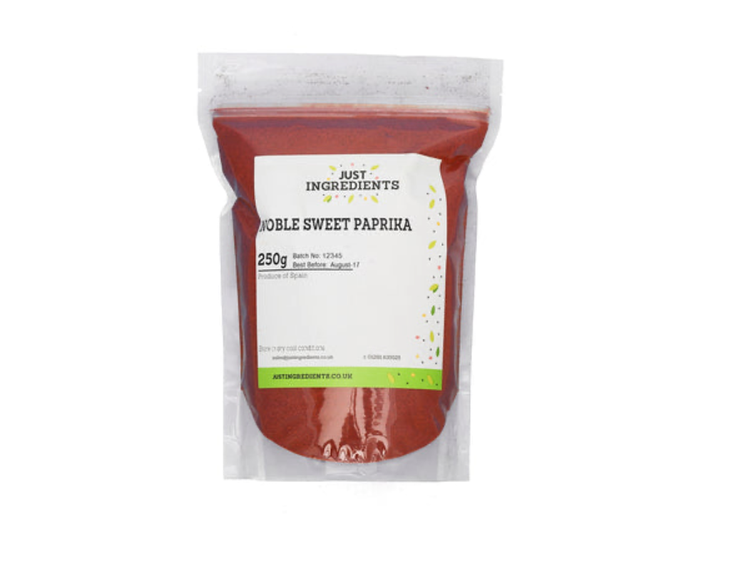 JustIngredients Premier Paprika Noble Sweet 250g Pack of 2
