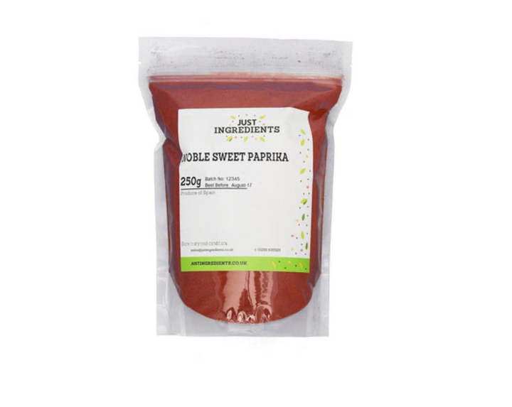 JustIngredients Premier Paprika Noble Sweet 250g Pack of 2
