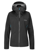 Rab Women's Downpour Plus 2.0 Waterproof Jacket - Black - 08