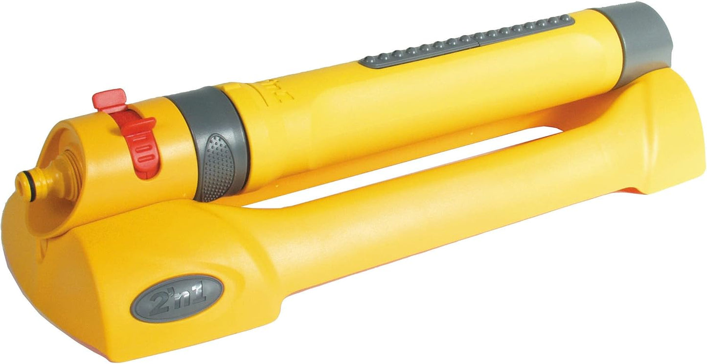 Hozelock Ultimate 30m Hose Pipe, Hozelock Oscillating Sprinkler Pro 200m & Jet Spray Gun 2674 Bundle Set