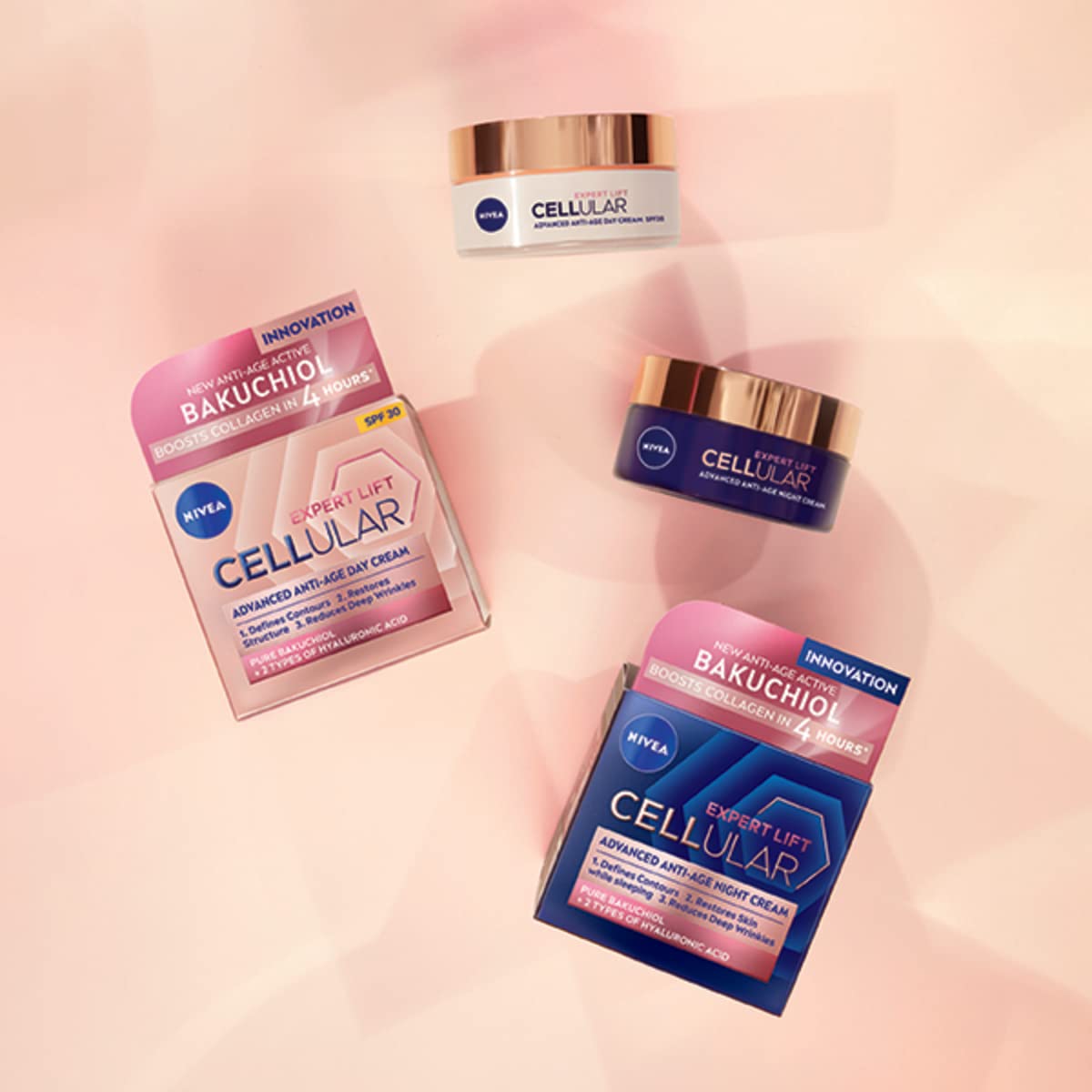 NIVEA Cellular Expert Lift Anti-Age Night Cream 50ml with Pure Bakuchiol