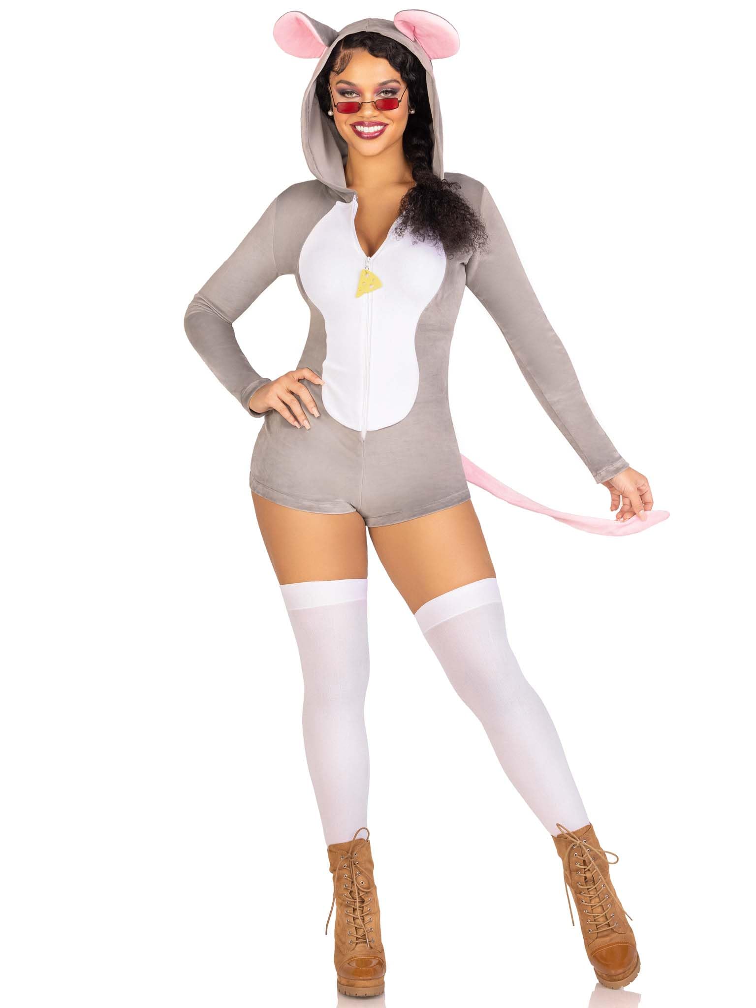 Leg Avenue Grey Mouse Halloween Carnival Costume XS