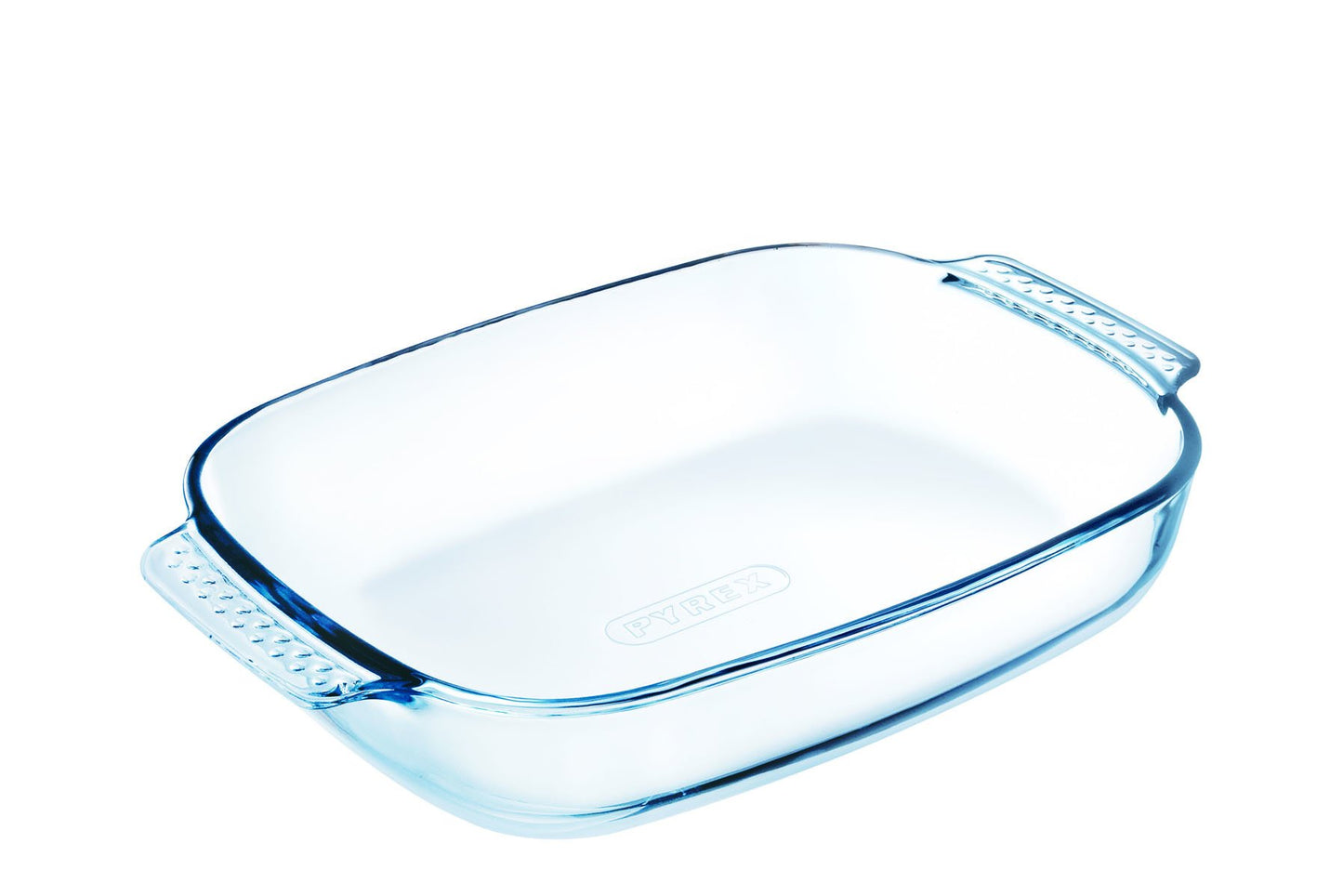 Pyrex Rectangular Classic Roaster Glass Dish 39 x 25 cm 3.7 Litre Easy Grip