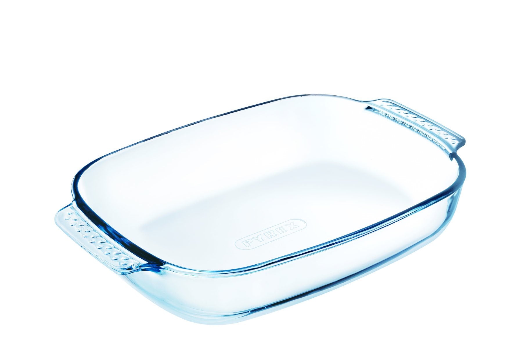 Pyrex Rectangular Classic Roaster Glass Dish 39 x 25 cm 3.7 Litre Easy Grip