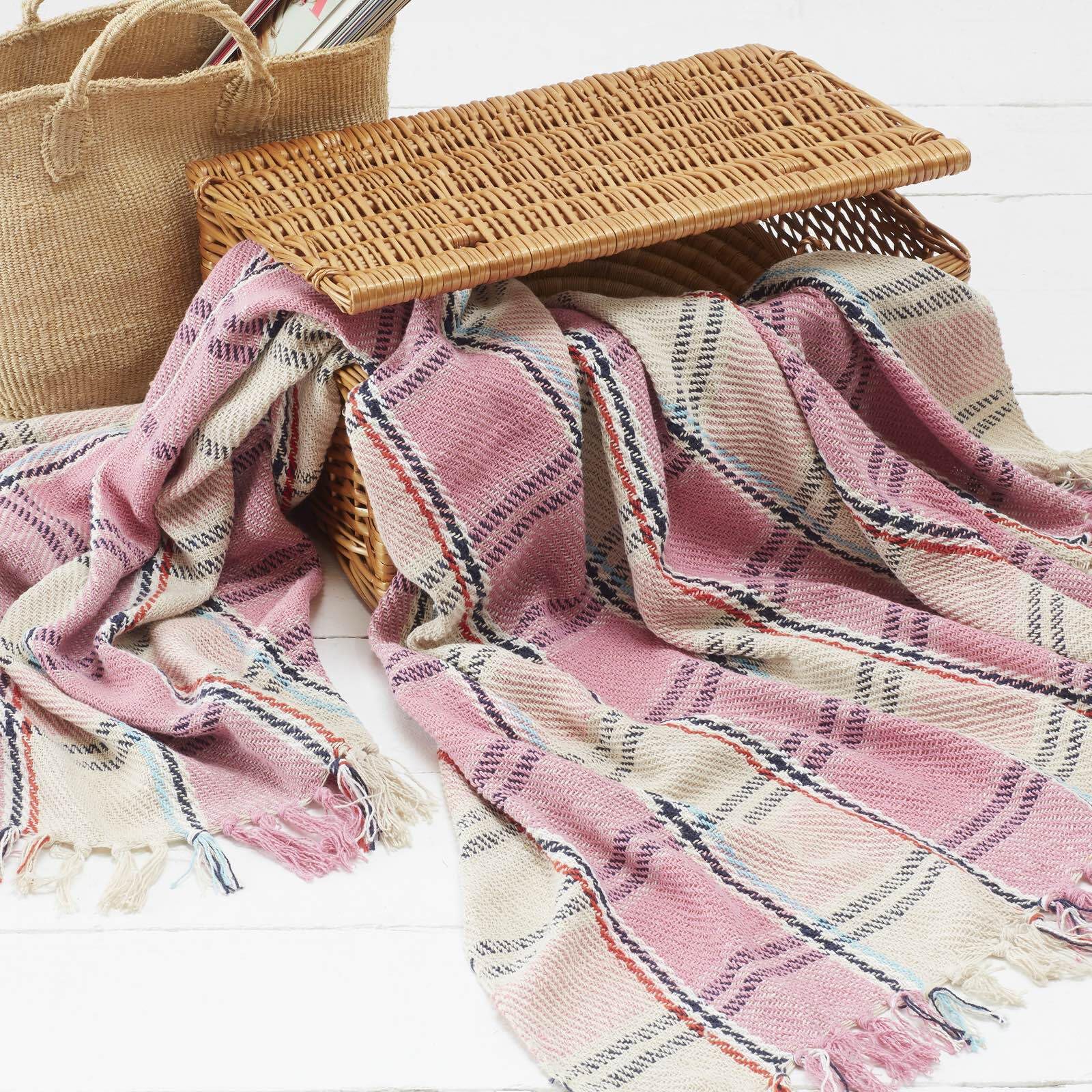 COUNTRY CLUB Recycled Cotton Picnic Blanket 120cm x 150cm