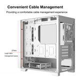 PCCOOLER C3D310 M-ATX Gaming PC Case, 120mm ARGB Fans, 240MM Radiator Support