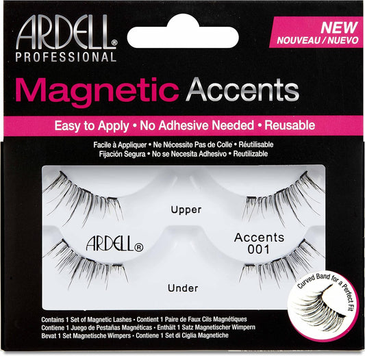 Ardell Magnetic Eyelashes Accents 001 - Upper & Under