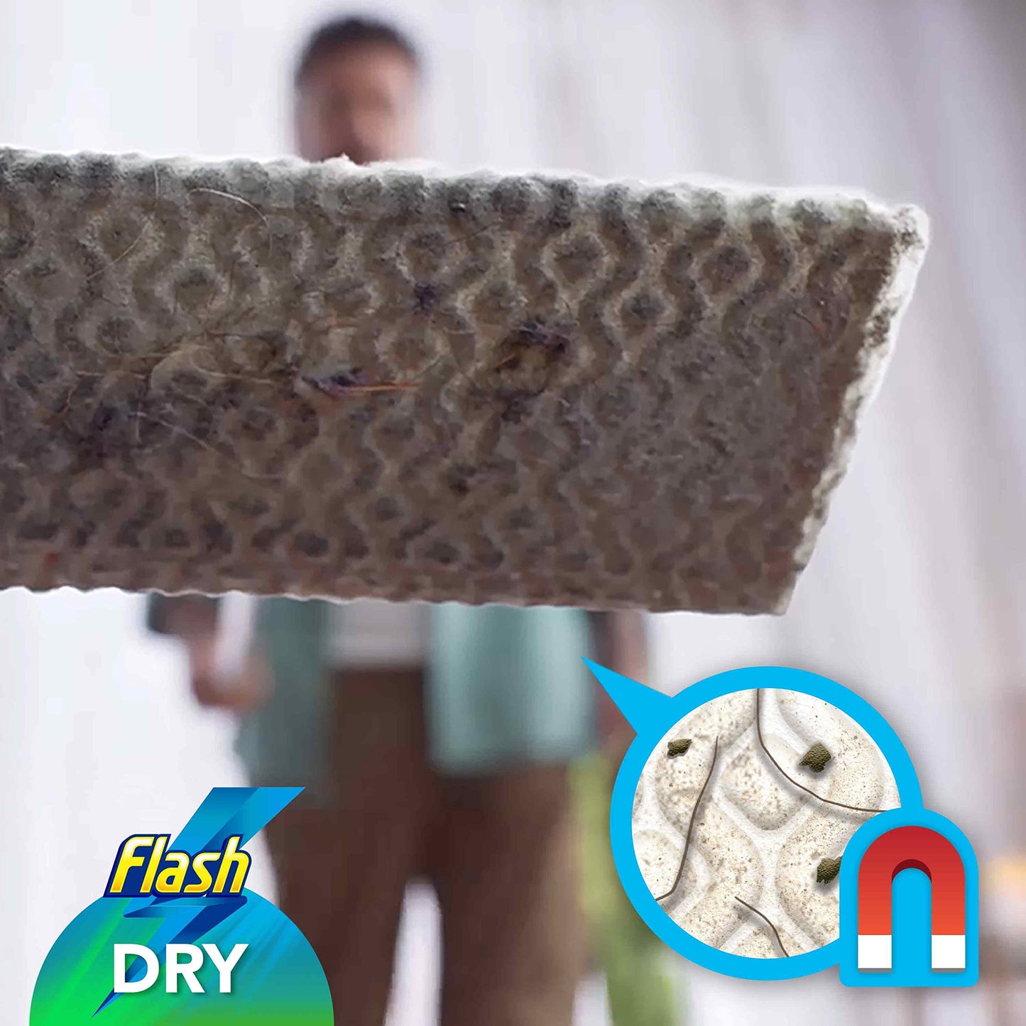 Flash Speedmop Dry Pads Refills 120 Pack - Floor Cleaner