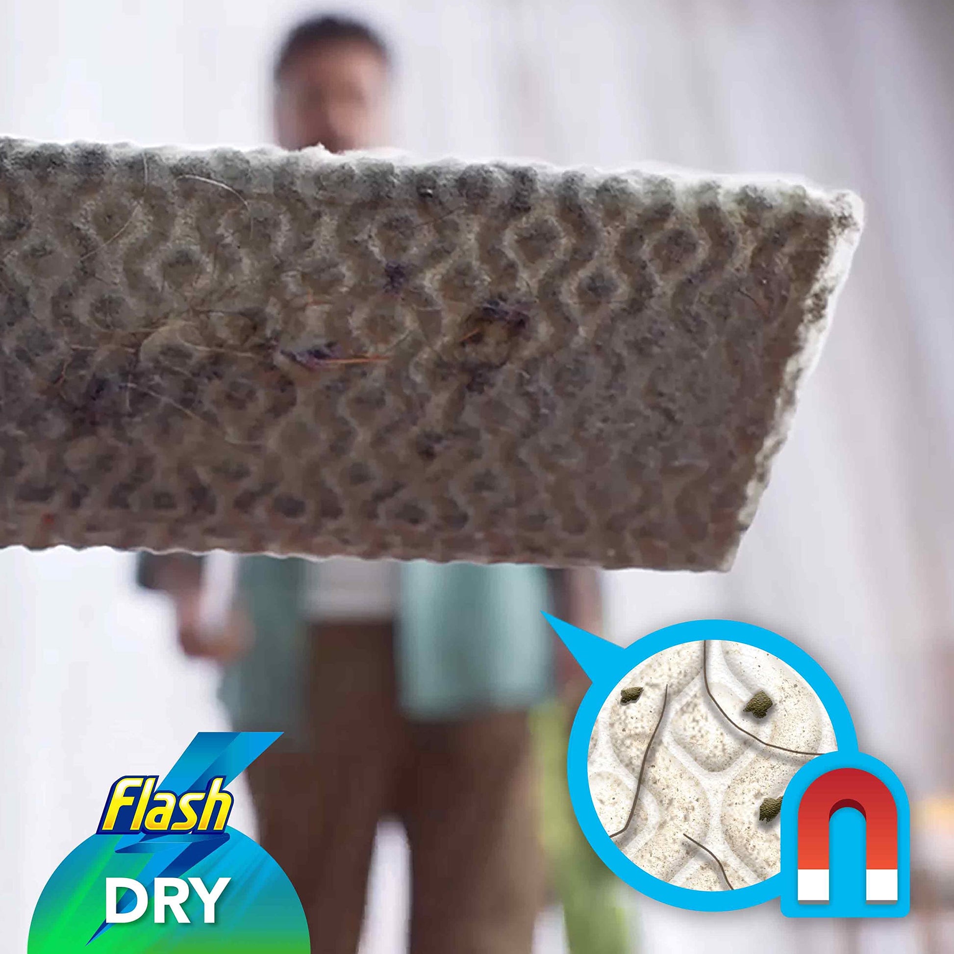 Flash Speedmop Dry Pads Refills 120 Pack - Floor Cleaner