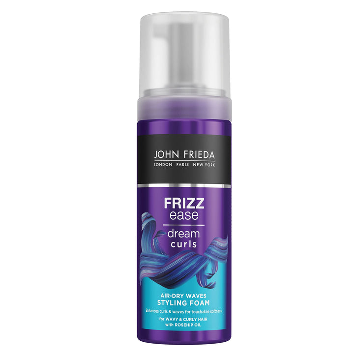 John Frieda Dream Curls Air Dry Waves Styling Foam 150ml