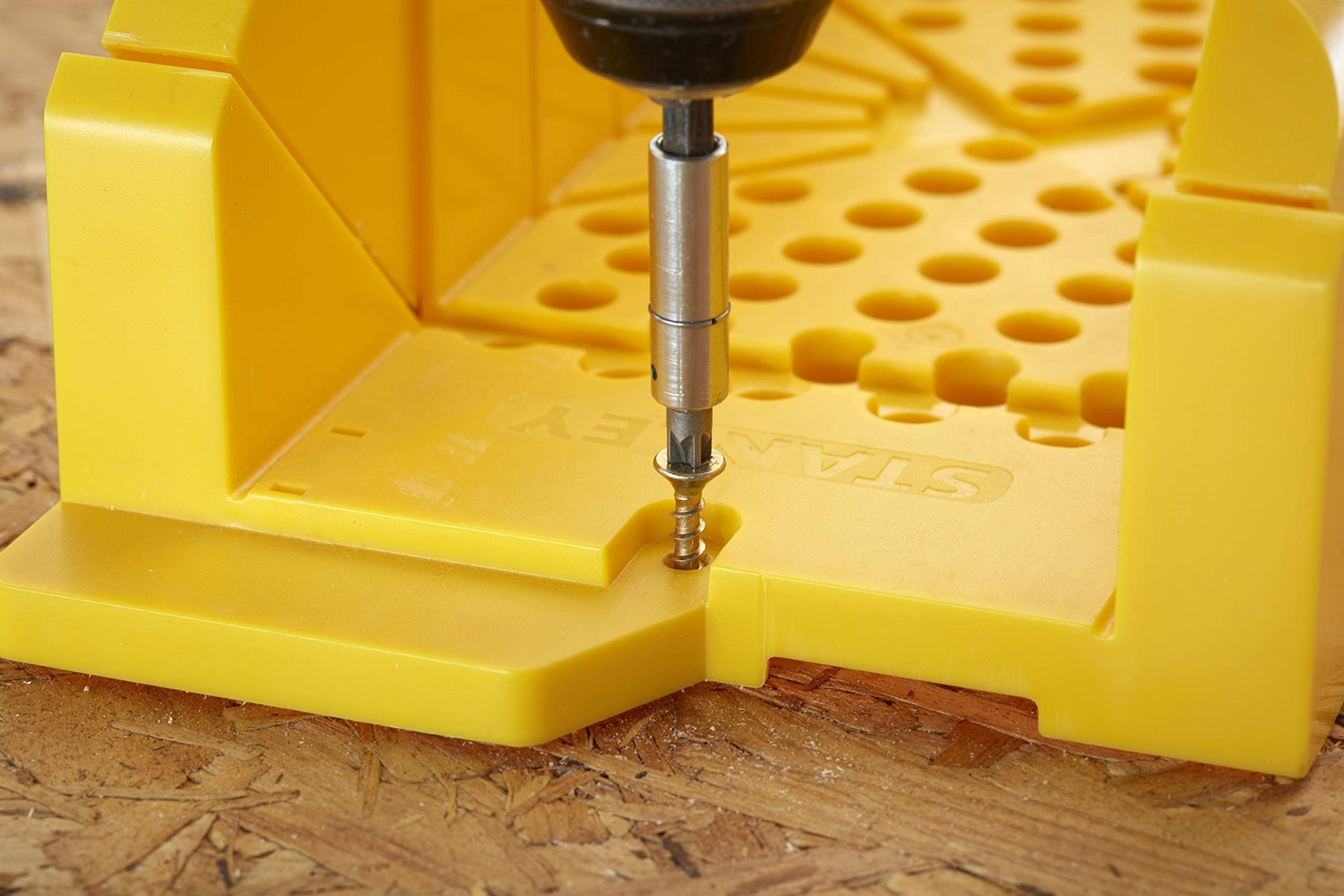 Stanley Clamping Mitre Box & Tenon Saw STA120600 Durable Precision Cutting Tool
