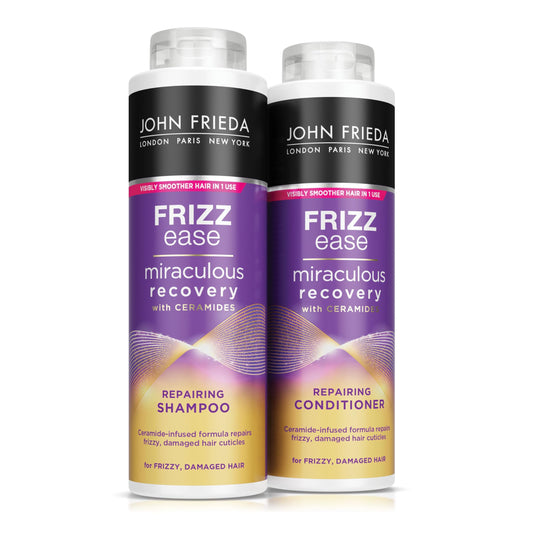 John Frieda Frizz Ease Miraculous Recovery Shampoo Conditioner Duo 2 X 500ml