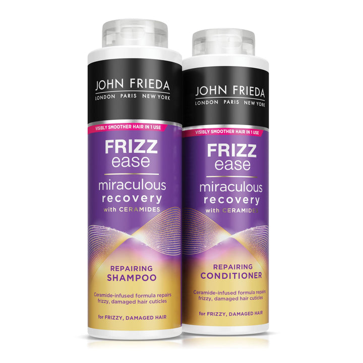 John Frieda Frizz Ease Miraculous Recovery Shampoo Conditioner Duo 2 X 500ml
