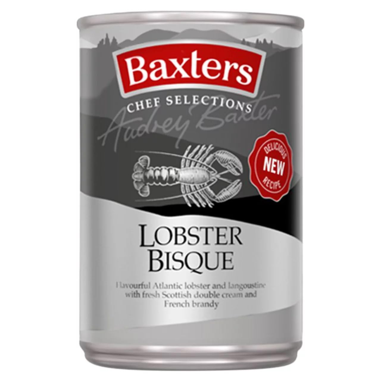 Baxters Lobster Bisque Soup 400g - Atlantic Shellfish (pack of 2)