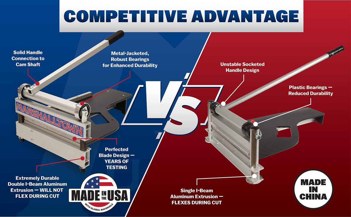 Marshalltown Ultra-Lite Flooring Cutter 229mm | Vinyl, Laminate, Hardwood